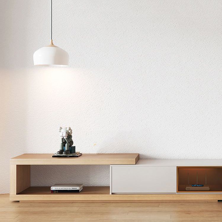 Modernism TV Console Solid Wood Media Console TV Stand with Drawer Clearhalo 'furn' 'furn_tv_stands_entertainment_centers' 'Furniture' 'Living Room Furniture' 'TV Stands & Entertainment Centers' 'TV Stands & Media Storage Furniture' 'tv_stands_entertainment_centers' 1200x1200_d045e43f-9f7d-41a3-a276-a6e971423347