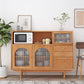 Solid Wood Modern Style Sideboard Door and Chair Sideboard for Kitchen Clearhalo 'buffet_sideboard' 'Buffets & Sideboards' 'furn' 'furn_buffet_sideboard' 'Furniture' 'Kitchen & Dining Furniture' 1200x1200_d04a56e8-f7e0-4c46-b731-34b6bd9b4d4e