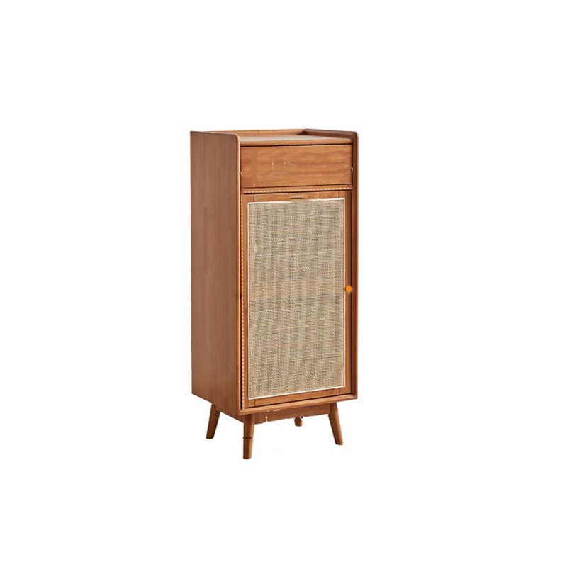 Mid-Century Modern Rectangle Storage Cabinet Natural Finish Accent Cabinet Clearhalo 'Cabinets & Chests' 'cabinets_chests' 'furn' 'furn_cabinets_chests' 'Furniture' 'Living Room Furniture' 1200x1200_d04ae583-6454-46aa-9f62-e2a69da48c93