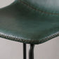 Nordic Backrest Counter Stool Iron Kitchen Bar Stool with Leather Cushion and Pedal Clearhalo 'Bar Furniture' 'Bar Stools' 'bar_stools' 'furn' 'furn_bar_stools' 'Furniture' 'furniture_bar_stools' 'Kitchen & Dining Furniture' 1200x1200_d04b7a6a-908c-4657-a8d3-992f3df145a3