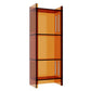 Standard Closed Back Bookshelf Scandinavian Rectangle Acrylic Bookcase