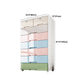 Modern Style Non-Hanging Armoire Plastic Home Storage Cabinet