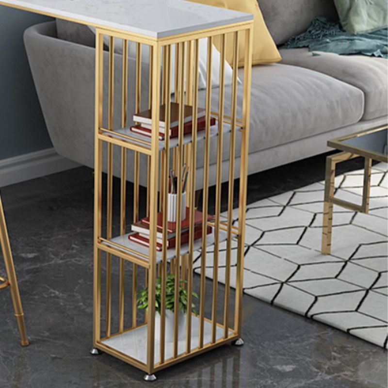 Glam-stijl bartafel 1/2/3 stuks rechthoekig kunstmarmeren aanrechttafel
