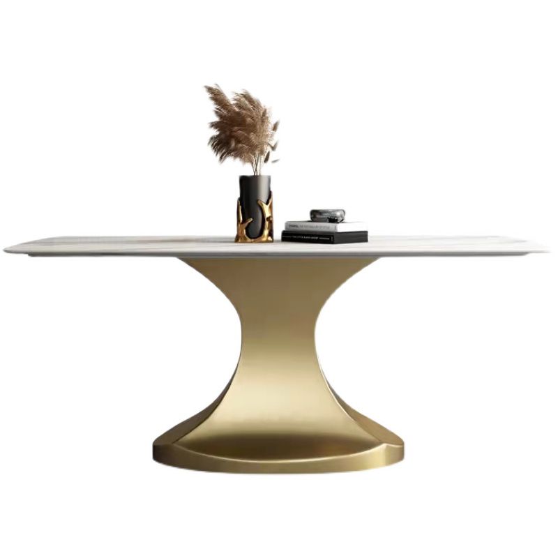 Minimalist Style Table Set with Rectangle Shape Table and Upholstered Chairs Clearhalo 'Dining Room Sets' 'Dining Tables & Seating' 'dining_room_set' 'furn' 'furn_dining_room_set' 'Furniture' 'furniture_dining_room_set' 'Kitchen & Dining Furniture' 'kitchen&dining_furn' 'kitchen' 1200x1200_d053bd29-2e87-4f45-a7be-0bba44001e3e