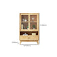 Modern Style Bookshelf Closed Back Standard Wooden Bookcase for Home