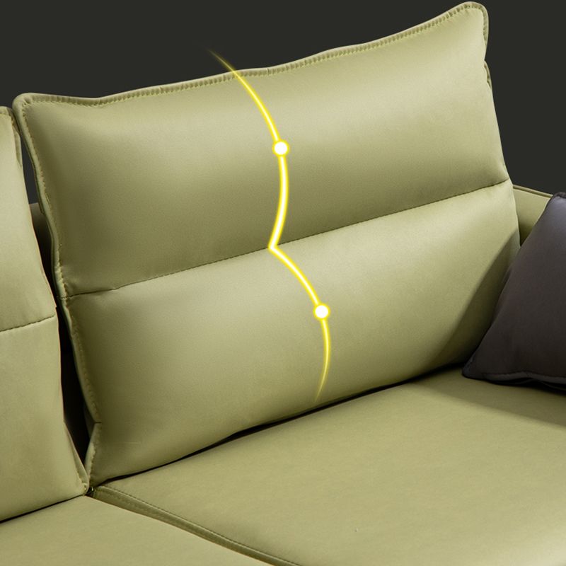 正方形の腕の枕バックリビングルームの固定席