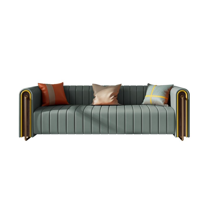 28" High Mid Century Modern Tuxedo Arm Sofa for Living Room, Apartment Clearhalo 'furn' 'furn_sofas' 'Furniture' 'furniture_sofas' 'Living Room Furniture' 'Sofa' 'sofas' 1200x1200_d0590f32-70d4-47e0-896b-83059376ee0e