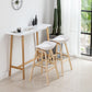 Wood Plastic Counter Stools Backless Scandinavian Bar Stools with Bucket Seat Clearhalo 'Bar Furniture' 'Bar Stools' 'bar_stools' 'furn' 'furn_bar_stools' 'furniture_bar_stools' 'Kitchen & Dining Furniture' 'kitchen&dining_furn' 'kitchen' 'kitchen_furn' Furniture' 1200x1200_d05a3b24-570c-41e8-b414-83125f4e96eb