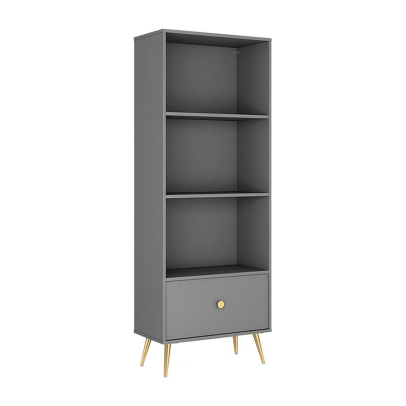 Contemporary Engineered Wood Bookcase Closed Back Standard Bookshelf Clearhalo 'Bookcases' 'furn' 'furn_bookcases' 'Furniture' 'Office Furniture' 1200x1200_d05ba19b-b36a-4749-8c90-98f4a75ee236