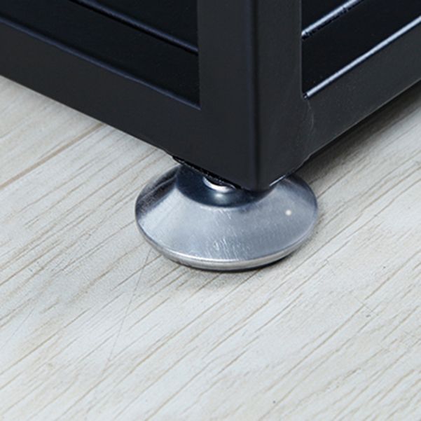 Iron Modern Accent Tabla de 2 estantiles Rectángulo Mesa para Hall para Hall