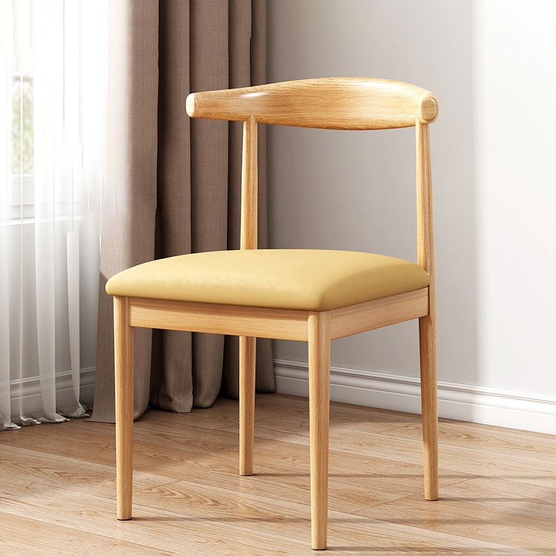 Modern Indoor-Outdoor Dining Chair Metal Armless Upholstered Single Chair Clearhalo ' kitchen&dining_furn' 'Dining Chairs' 'Dining Tables & Seating' 'dining_chair' 'furn' 'furn_dining_chair' 'Furniture' 'furniture_dining_chair' 'Kitchen & Dining Furniture' 'kitchen' 1200x1200_d05f0bd2-87a9-4cdb-90b6-110fe4011dc0