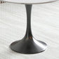 Round Sintered Stone White Dining Table Simplicity Tulip Table for Dining Room Clearhalo ' dining_table' 'Dining Tables & Seating' 'Dining Tables' 'furn' 'furn_dining_table' 'Furniture' 'furniture_dining_table' 'Kitchen & Dining Furniture' 'kitchen&dining_furn' 'kitchen' 'kitchen_dining_table' 1200x1200_d05fea05-94f0-46fa-ad7a-6da5042959e7