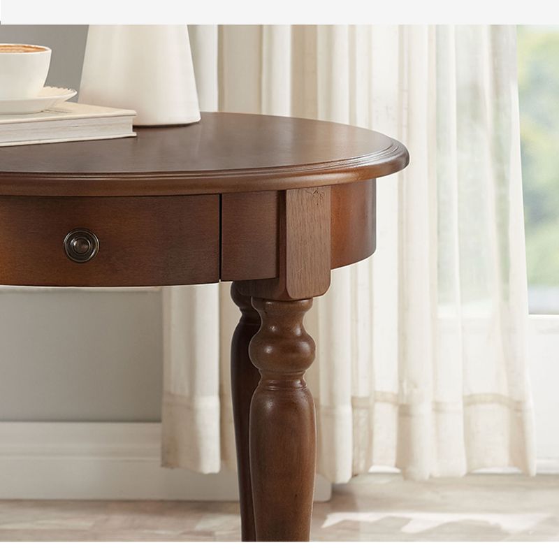 Table d'appoint à traîneau de rangement en bois de 60 cm de haut pour chambre à coucher