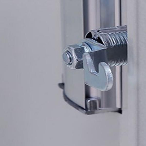 Armoire à charnière à charnière contemporaine Cabinet de garde-robe en acier pour la maison