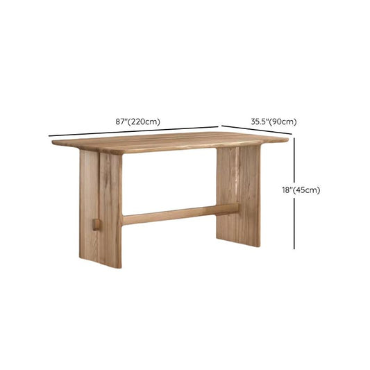 Mobili da pranzo in stile moderno 1/2/3/4/5 pezzi set da pranzo in legno massiccio con tavolo rettangolo