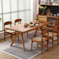 Dining Room Dinner Kitchen Table Solid Wood Rectangle Dining Table Clearhalo 'Dining Tables & Seating' 'Dining Tables' 'dining_table' 'furn' 'furn_dining_table' 'Furniture' 'Kitchen & Dining Furniture' 1200x1200_d067f9c4-a890-4dd5-8650-a12e819ccbe3