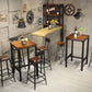 Contemporary Bar Stool and Table Set 1/2/4/5 Pieces Table and Stool Set Clearhalo 'Bar Furniture' 'furn' 'furn_home_bar_bar_sets' 'Furniture' 'Home Bars & Bar Sets' 'home_bar_bar_sets' 'Kitchen & Dining Furniture' 1200x1200_d0683294-a0ac-4667-8e0c-05c78354c52d