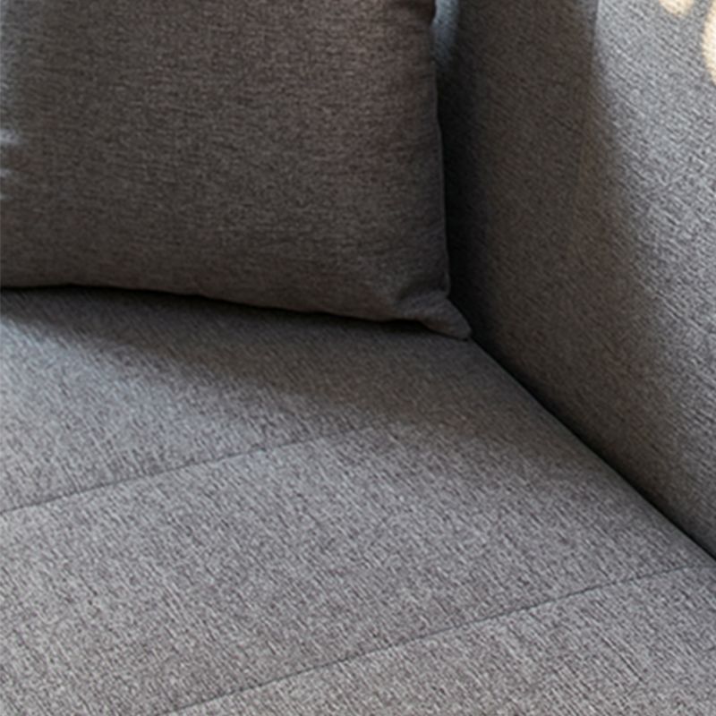 Bras carré contemporain en feuillette de rangement