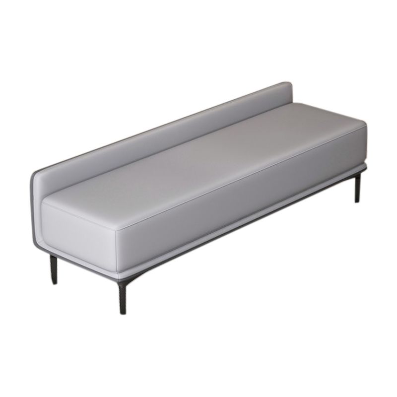 Contemporary Cushioned Seating Bench Rectangle Entryway and Bedroom Bench Clearhalo 'Benches' 'Chairs & Seating' 'furn' 'furn_benches' 'Furniture' 'Living Room Furniture' 1200x1200_d06a8665-f42d-4e2b-8146-1ead17ded76e