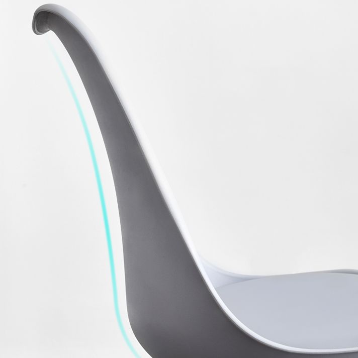 Scandinavian Home Side Chair Wood Upholstered Solid Back Dining Room Chair Clearhalo ' kitchen&dining_furn' 'Dining Chairs' 'Dining Tables & Seating' 'dining_chair' 'Furniture' 'furniture_dining_chair' 'Kitchen & Dining Furniture' 'kitchen' 1200x1200_d06bbde9-4e08-404f-b533-fba951cdd4e6