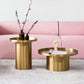 Mid-Century Modern Steel Coffee Table Pedestal Tray Top Cocktail Table Clearhalo 'Coffee & Accent Tables' 'Coffee Tables' 'coffee_tables' 'furn' 'furn_coffee_tables' 'Furniture' 'Living Room Furniture' 1200x1200_d06ef663-4c54-4500-863d-de841da55a81