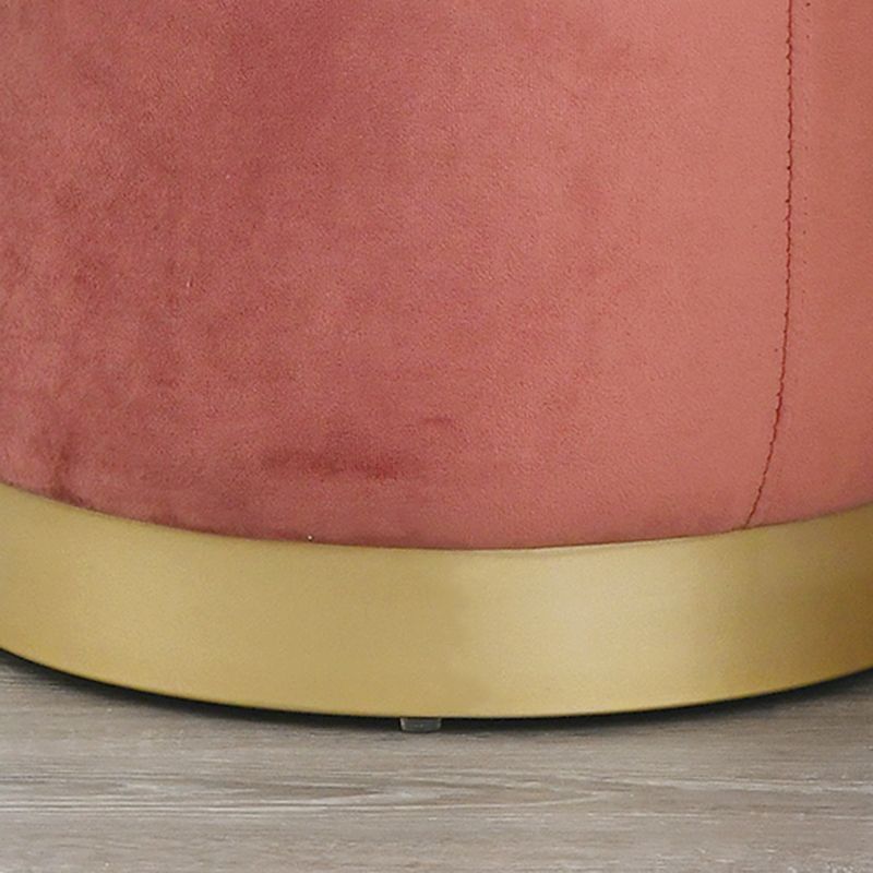 Modern Scratch Resistant Standard Round Velvet Indoor Standard