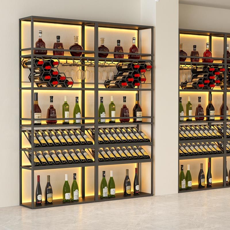 Étagère à vin moderne.