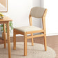 Modern Rubberwood Fabric Side Chair Matte Finish Open Back Dining Chair Clearhalo ' kitchen&dining_furn' 'Dining Chairs' 'Dining Tables & Seating' 'dining_chair' 'furn' 'furn_dining_chair' 'Furniture' 'furniture_dining_chair' 'Kitchen & Dining Furniture' 'kitchen' 1200x1200_d07416f5-e81e-4345-bb25-1554fb8b5b1d