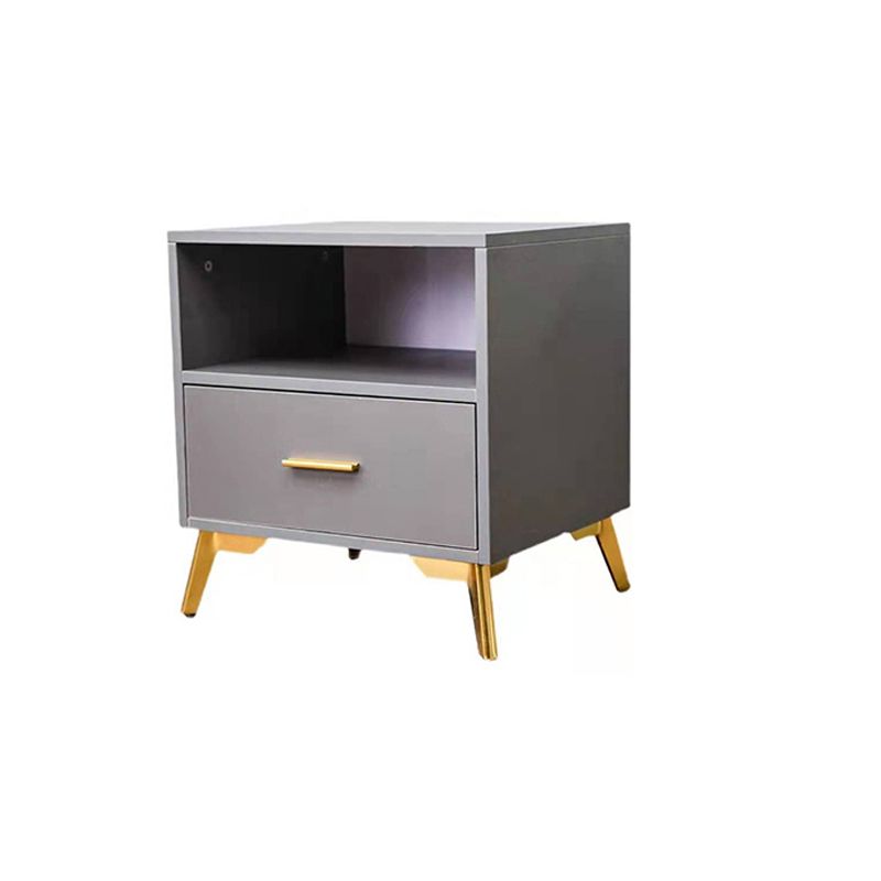 20'' Tall Glam Accent Table Nightstand 2-Drawer Plates Bed Nightstand with Legs Clearhalo 'Bedroom Furniture' 'furn' 'furn_night_stand' 'Furniture' 'night_stand' 'Nightstands' 1200x1200_d075936d-a064-4a35-b376-e31415c8dbd4