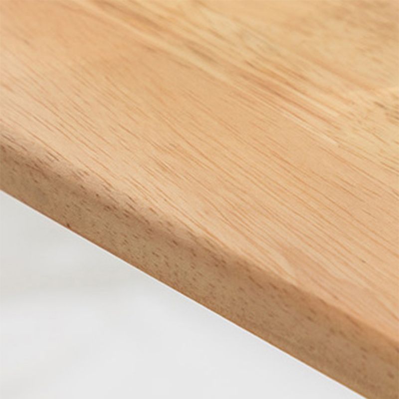 Contemporary Solid Wood Bar Table 47.2"L Trestle Base Bar Desk for Indoor Clearhalo 'Bar Furniture' 'Bar Tables' 'bar_tables' 'furn' 'furn_bar_tables' 'Furniture' 'Kitchen & Dining Furniture' 1200x1200_d07b191e-49ba-48a9-a99a-ec41f214d624
