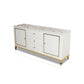 Enclosed Storage Media Console Glass TV Stand Console with Drawers Clearhalo 'furn' 'furn_tv_stands_entertainment_centers' 'Furniture' 'Living Room Furniture' 'TV Stands & Entertainment Centers' 'TV Stands & Media Storage Furniture' 'tv_stands_entertainment_centers' 1200x1200_d07f5b12-ae65-4560-8f5a-1730f207df84
