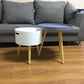 3 Legs 2 Round Coffee Table Contemporary Wood Coffee Table Set Clearhalo 'Coffee & Accent Tables' 'Coffee Tables' 'coffee_tables' 'furn' 'furn_coffee_tables' 'Furniture' 'Living Room Furniture' 1200x1200_d085fb40-bcc6-498b-a611-8c77fb85036e