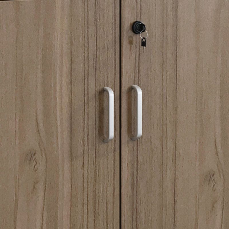 Mobile moderno moderno medievale telaio in legno archivio mobile laterale