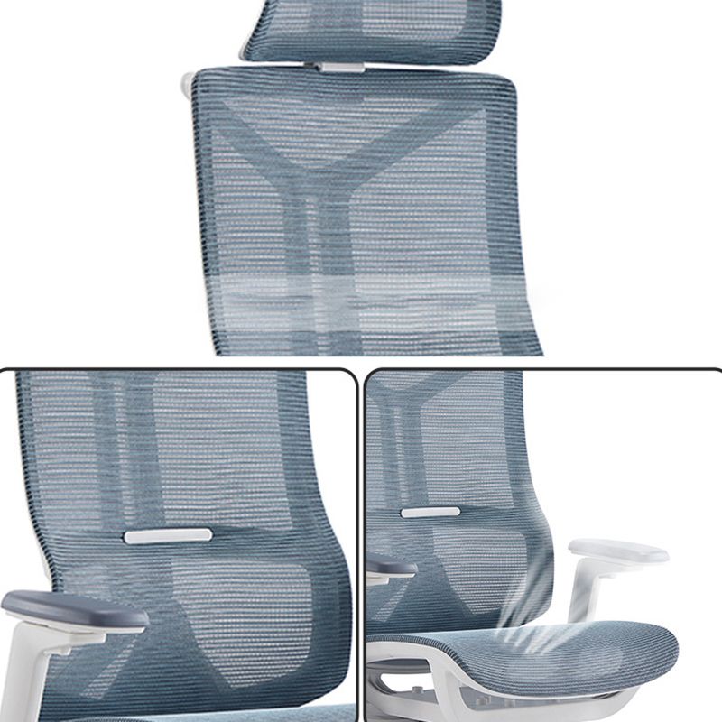 Sedia da scrivania a armi fisse moderna nessuna sedia ergonomica angosciante con ruote