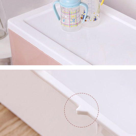 Hedendaagse plastic opbergkast met lade niet-hangende paure