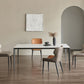 Modern Stone Top Rectangle Dinette Table Metal Base Dining Table in White Clearhalo 'Dining Tables & Seating' 'Dining Tables' 'dining_table' 'furn' 'furn_dining_table' 'Furniture' 'furniture_dining_table' 'Kitchen & Dining Furniture' 'kitchen' 'kitchen_dining_table' 1200x1200_d092de00-2b87-4bae-8aeb-3147c287ee17