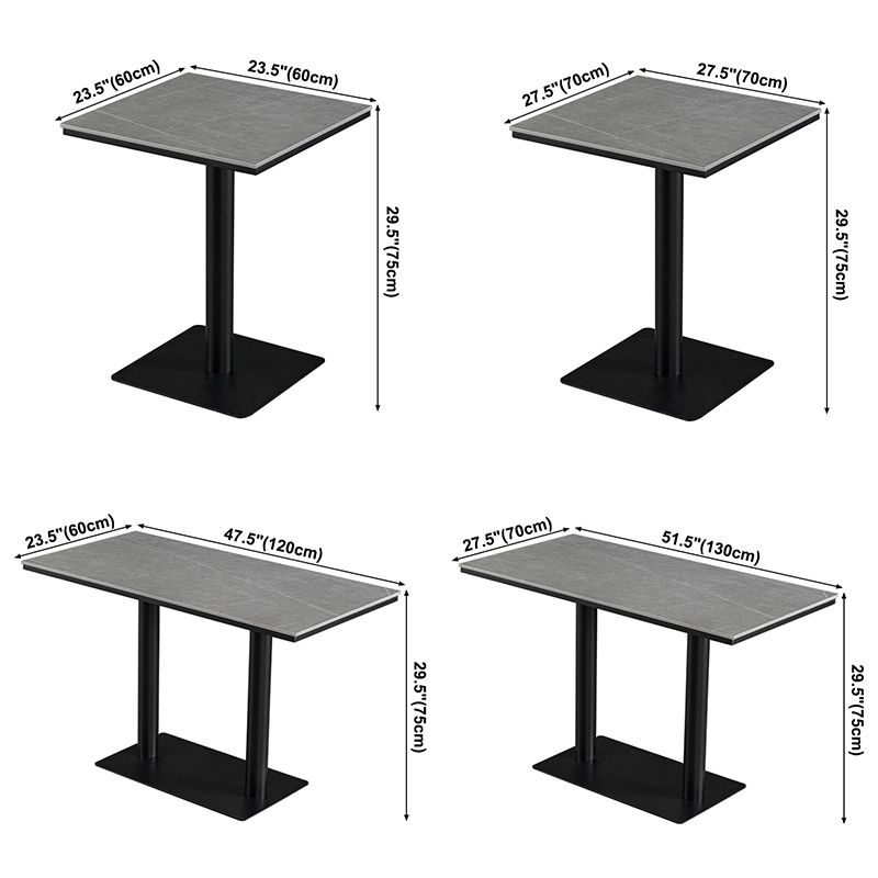 Industrial Dining Room Table Sintered Stone Table with Black Base for Home Kitchen Dinner Clearhalo ' dining_table' 'Dining Tables & Seating' 'Dining Tables' 'furn' 'furn_dining_table' 'Furniture' 'furniture_dining_table' 'Kitchen & Dining Furniture' 'kitchen&dining_furn' 'kitchen' 'kitchen_dining_table' 1200x1200_d09470e6-f4e4-4b56-a11f-c1aafc0705b7
