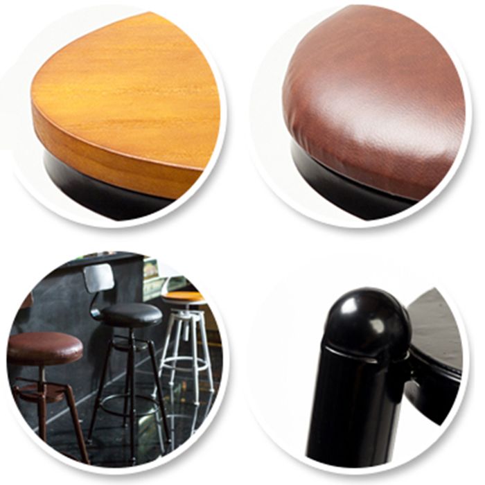 Industrial 4 Legs Barstool Adjustable Height Rotating Bar Stools Clearhalo 'Bar Furniture' 'Bar Stools' 'bar_stools' 'furn' 'furn_bar_stools' 'furniture_bar_stools' 'Kitchen & Dining Furniture' 'kitchen&dining_furn' 'kitchen' 'kitchen_furn' Furniture' 1200x1200_d094804b-8b77-40da-bc30-4618e4893a15