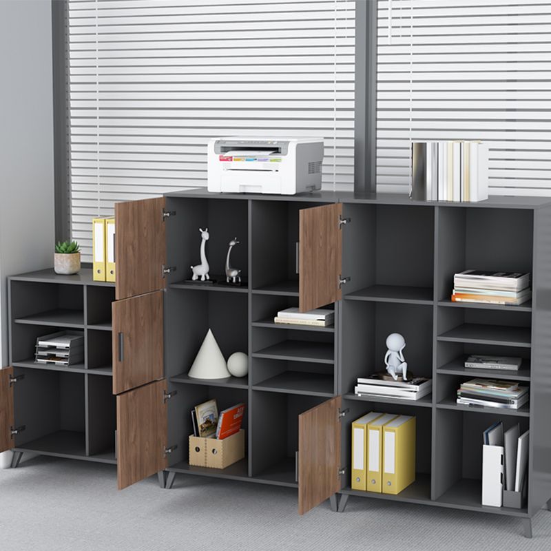 Archivo moderno medieval Babyet de madera Almacenamiento de almacenamiento lateral