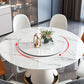 Traditional Luxury Round Dining Table Pedestal Dining Room Collection with Turntable Clearhalo ' dining_table' 'Dining Tables & Seating' 'Dining Tables' 'furn' 'furn_dining_table' 'Furniture' 'furniture_dining_table' 'Kitchen & Dining Furniture' 'kitchen&dining_furn' 'kitchen' 'kitchen_dining_table' 1200x1200_d09c08f6-076e-4b21-9284-3e0d8b1b85fa