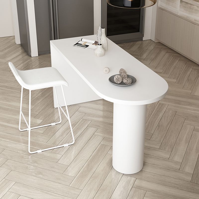 Metal Free Form Counter Table Pine Wood Top Bar Table with Double Pedestal Clearhalo 'Bar Furniture' 'Bar Tables' 'bar_tables' 'Dining Tables & Seating' 'Dining Tables' 'dining_table' 'furn' 'furn_dining_table' 'Furniture' 'furniture_bar_tables' 'Kitchen & Dining Furniture' 'kitchen&dining_furn' 'kitchen' 1200x1200_d09ea527-12a1-4f8e-bd15-6707aa504bd1