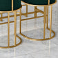 Conjunto de Pub Industrial Blanco con Taburetes Tapizados Mesa de Bar de 1/3/5 Piezas para Lugares Pequeños