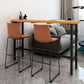 Footrest Outdoor Cocktail Bar Table Industrial Wood Rectangle Counter Table Clearhalo 'Bar Furniture' 'Bar Tables' 'bar_tables' 'furn' 'furn_bar_tables' 'Furniture' 'furniture_bar_tables' 'Kitchen & Dining Furniture' 1200x1200_d0a0c09d-2a48-4631-a1f5-b4c8f097b0b3