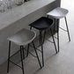 Industrial Metal Kitchen Dining Room Armless Stool Low Back Bar Stool Clearhalo 'Bar Furniture' 'Bar Stools' 'bar_stools' 'furn' 'furn_bar_stools' 'Furniture' 'furniture_bar_stools' 'Kitchen & Dining Furniture' 1200x1200_d0a0e85e-51ec-45c2-bd51-ebb158d746ee