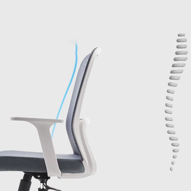 Fixed Arms Office Chair Upholstered No Distressing Modern Desk Chair Clearhalo 'furn' 'furn_office_chair' 'Furniture' 'Office Chairs' 'Office Furniture' 'office_chair' 1200x1200_d0a1364e-d562-4437-a4ca-579e4cb0dd4a