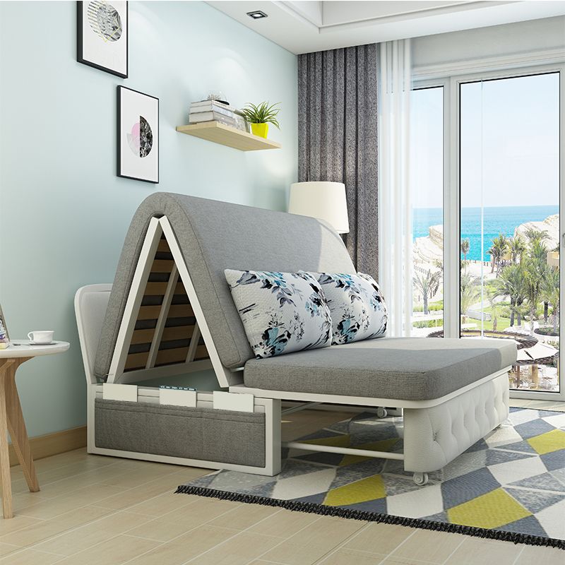 Sofá de cama de cama de algodón sin brazo de algodón