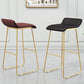 Modern Armless Backrest Counter Stool Steel Cafe Bar Stool with Pedal and Acrylic Seat Clearhalo 'Bar Furniture' 'Bar Stools' 'bar_stools' 'furn' 'furn_bar_stools' 'Furniture' 'furniture_bar_stools' 'Kitchen & Dining Furniture' 1200x1200_d0a2ff6d-8e5f-41a0-a013-e23b6fb2469a