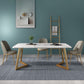 Metal Traditional Luxury Rectangle Indoor Table Sintered Stone Table with Sled Base Clearhalo ' dining_table' 'Dining Tables & Seating' 'Dining Tables' 'furn' 'furn_dining_table' 'Furniture' 'furniture_dining_table' 'Kitchen & Dining Furniture' 'kitchen&dining_furn' 'kitchen' 'kitchen_dining_table' 1200x1200_d0a320bb-315d-4a53-bcba-ea1cfb858c32