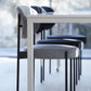 Glam Style Metal Side Chair Open Back Dining Armless Chair for Dining Room Clearhalo ' kitchen&dining_furn' 'Dining Chairs' 'Dining Tables & Seating' 'dining_chair' 'Furniture' 'furniture_dining_chair' 'Kitchen & Dining Furniture' 'kitchen' 1200x1200_d0a90bfb-aa95-4302-ac87-519b2c794f4e