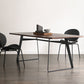 Contemporary Rectangle Dining Room Dinner Kitchen Table Solid Wood Dining Table